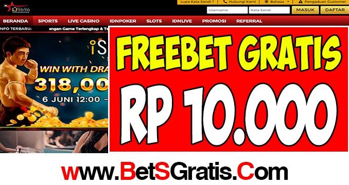 Freebet Gratis Agen96.com