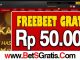 BINBINCASH FREEBET GRATIS 50.000 TANPA DEPOSIT