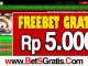 BambuBet Freebet Gratis Rp 5.000 Tanpa Deposit