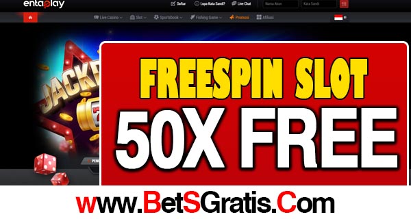 EntaIndo188 FreeSpin Gratis 50x Tanpa Deposit