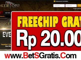 PokerQiu Freechip 20.000 Bonus T-Shirt Keren