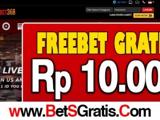 QQBET368 Freebet Gratis Rp 10.000 Tanpa Deposit