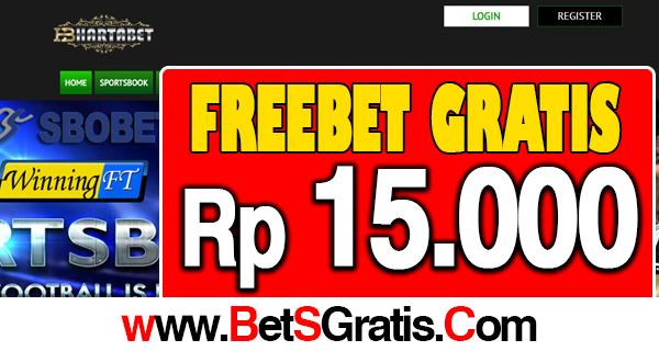 HartaBet Freebet Gratis Rp 15.000 Tanpa Deposit