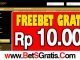 HartaToto Freebet Gratis Rp 10.000 Tanpa Deposit