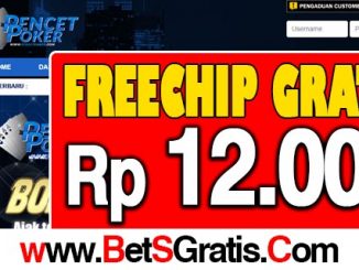 PencetPoker.com FreeChip Gratis Rp 12.000 Tanpa Deposit