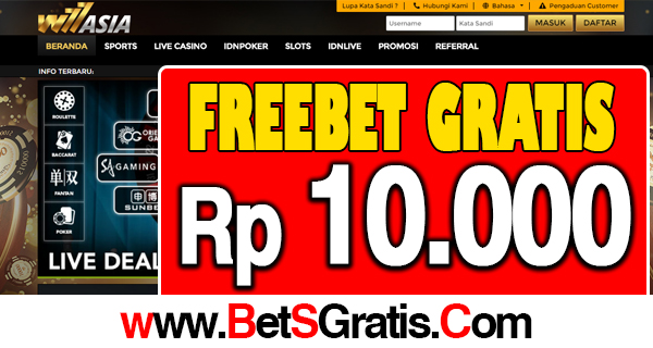 W77Asia Freebet Gratis Rp 10.000 Tanpa Deposit