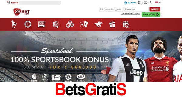 28Bet Bonus New Member 100%