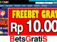 DuniaCash Freebet Gratis Rp 10.000 Tanpa Deposit