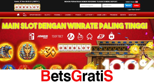 OkeSlot Bonus New Member 100%