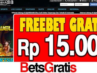 QQArena88 Freebet Gratis Rp 15.000 Tanpa Deposit