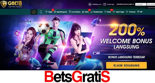 GBet8 Bonus New Member 100%