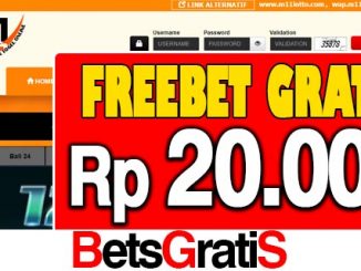 M11Toto Freebet Gratis Rp 20.000 Tanpa Deposit