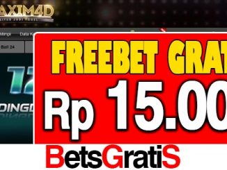 Maxim4D Freebet Gratis Rp 15.000 Tanpa Deposit