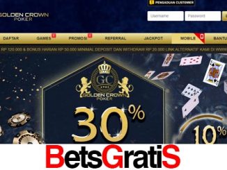 GoldenCrownPoker Bonus New Member 30%