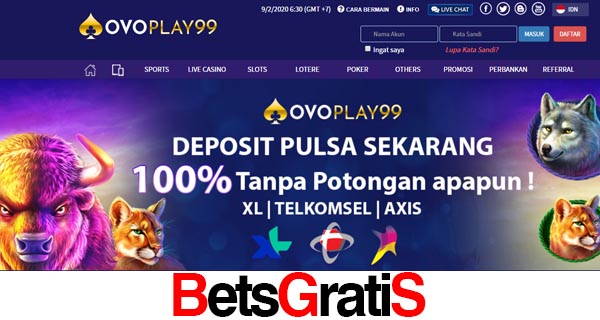 OVOPlay99 Bonus New Member 100%