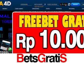 Soda4D Freebet Gratis Rp 10.000 Tanpa Deposit