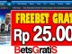 Macaubet Freebet Gratis Rp 25.000 Tanpa Deposit