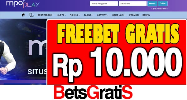 Mpo2Play Freebet Gratis Rp 10.000 Tanpa Deposit