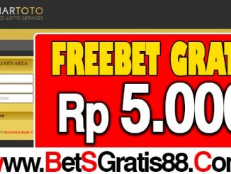 SinarToto Freebet Gratis Rp 5.000 Tanpa Deposit