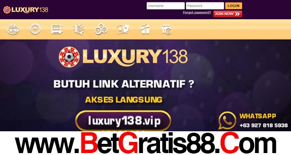 Luxury138 Bonus New Member 10%