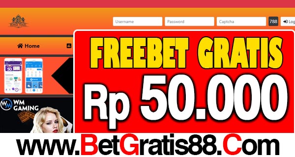 BursaTogel Freebet Gratis Rp 50.000 Tanpa Deposit