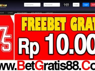 RajaBenua Freebet Gratis Rp 10.000 Tanpa Deposit