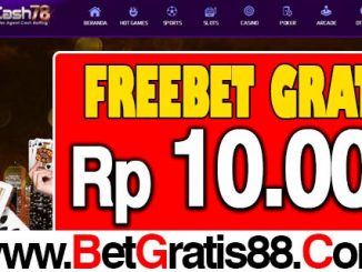 IDCash78 Freebet Gratis Rp 10.000 Tanpa Deposit