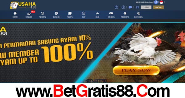 Usaha188 Bonus New Member Slot 100%