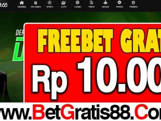 WajarBet66 Freebet Gratis Rp 10.000 Tanpa Deposit