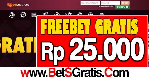 QQAngpao Freebet Gratis Rp 25.000 Tanpa Deposit