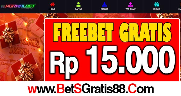 NormalBet Freebet Gratis Rp 15.000 Tanpa Deposit