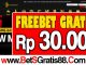 Rajamas Freebet Gratis Rp 30.000 Tanpa Deposit