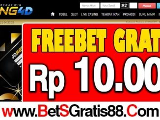 Gong4D Freebet Gratis Rp 10.000 Tanpa Deposit