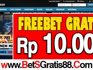 SaranaCash Freebet Gratis Rp 10.000 Tanpa Deposit