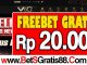 VOBBet Freebet Gratis Rp 20.000 Tanpa Deposit