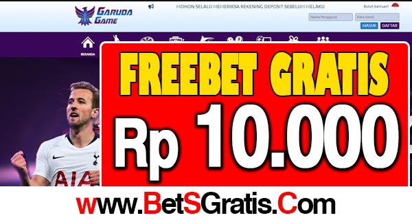 GarudaGame Freebet Gratis Rp 10.000 Tanpa Deposit