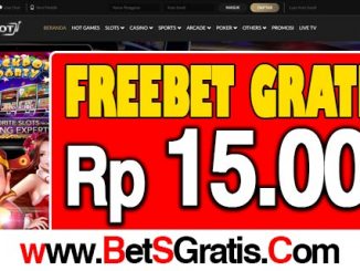 MenuSlot Freebet Gratis Rp 15.000 Tanpa Deposit