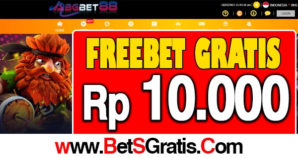 ABGBet88 Freebet Gratis Rp 10.000 Tanpa Deposit