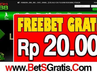 Hoki188 Freebet Gratis Terbaru Rp 20.000 Tanpa Deposit