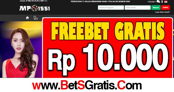 Mpo1551 Freebet Gratis Rp 10.000 Tanpa Deposit