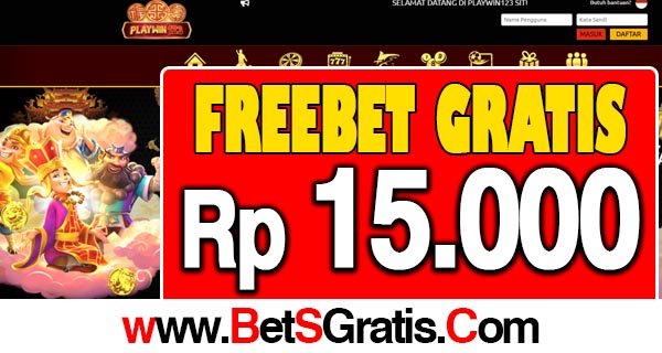 Playwin123 Freebet Gratis Rp 15.000 Tanpa Deposit