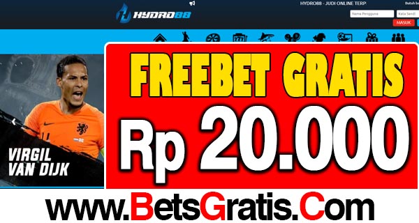 Hydro88 Freebet Gratis Rp 20.000 Tanpa Deposit