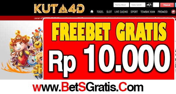 Kuta4D Freebet Gratis Rp 10.000 Tanpa Deposit