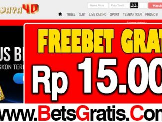 Wijaya4D Freebet Gratis Rp 15.000 Tanpa Depoist