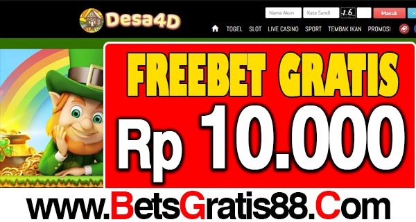 Desa4D Freebet Gratis Rp 10.000 Tanpa Deposit