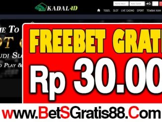 Kadal4D Freebet Gratis Rp 30.000 Tanpa Deposit