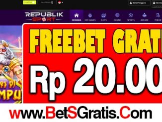 RepublikSport Freebet Gratis Rp 20.000 Tanpa Deposit