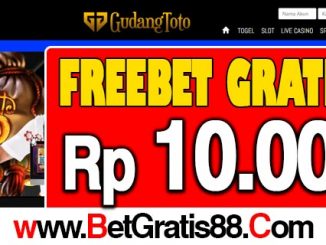 GudangToto Freebet Gratis Rp 10.000 Tanpa Deposit