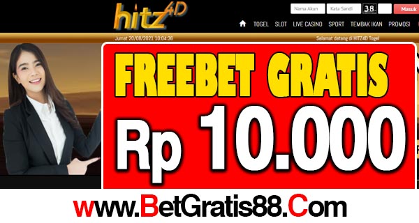 Hitz4D Freebet Gratis Rp 10.000 Tanpa Deposit