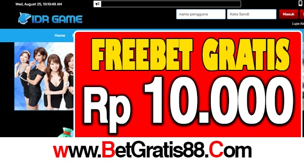 IDRGame Freebet Gratis Rp 10.000 Tanpa Deposit